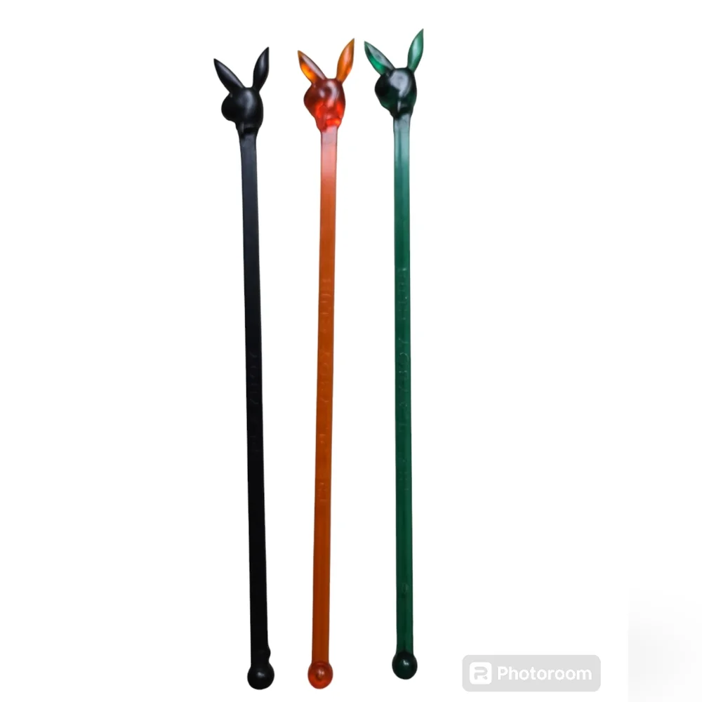 SET OF 3 PLAYBOY DRINK STIRRERS